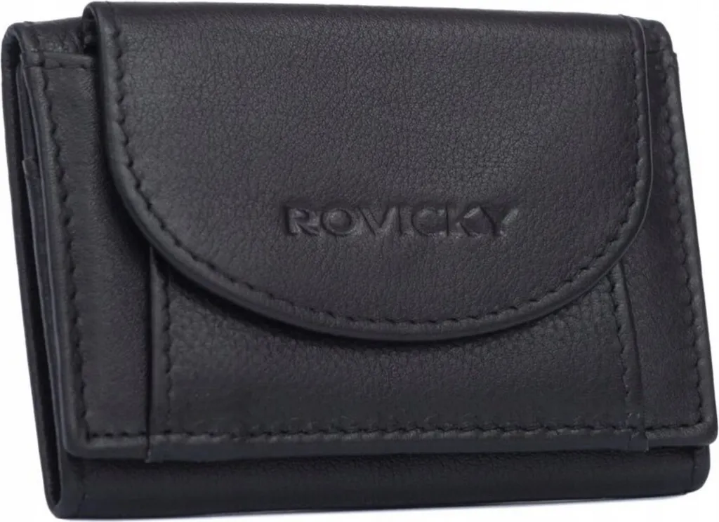 Portafoglio Rovicky R21LFN74427 in Vera Pelle: Eleganza Italiana e RFID