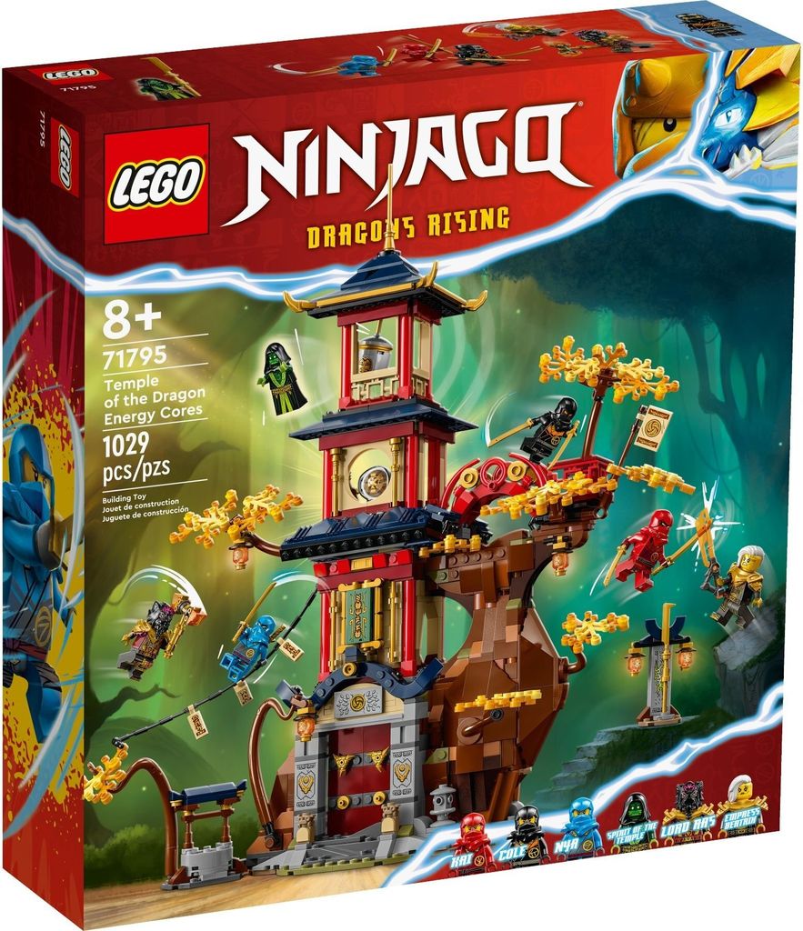 LEGO® NINJAGO® 71795 Tempio del nucleo di energia del drago Immagine del prodotto 
