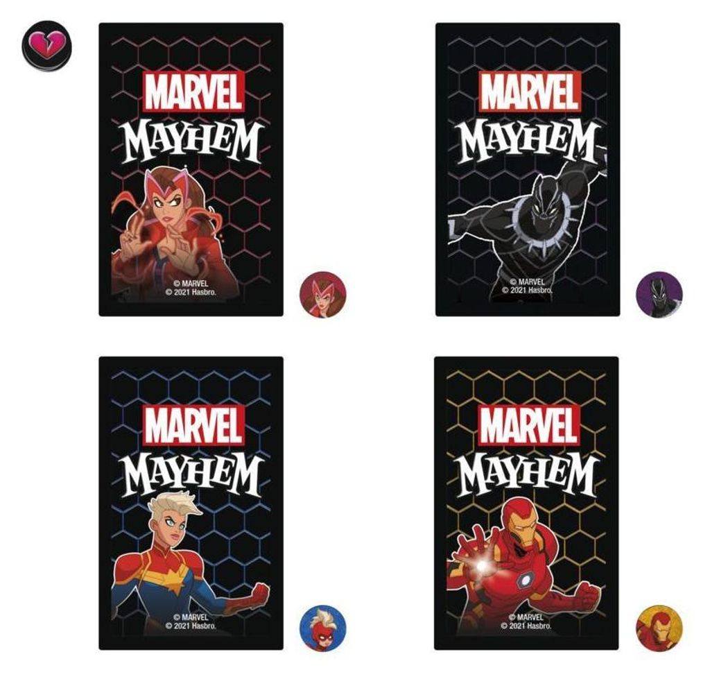 Hasbro Gaming Marvel Mayhem, Kartenspiel, Reisen/Abenteuer, Produktbild 