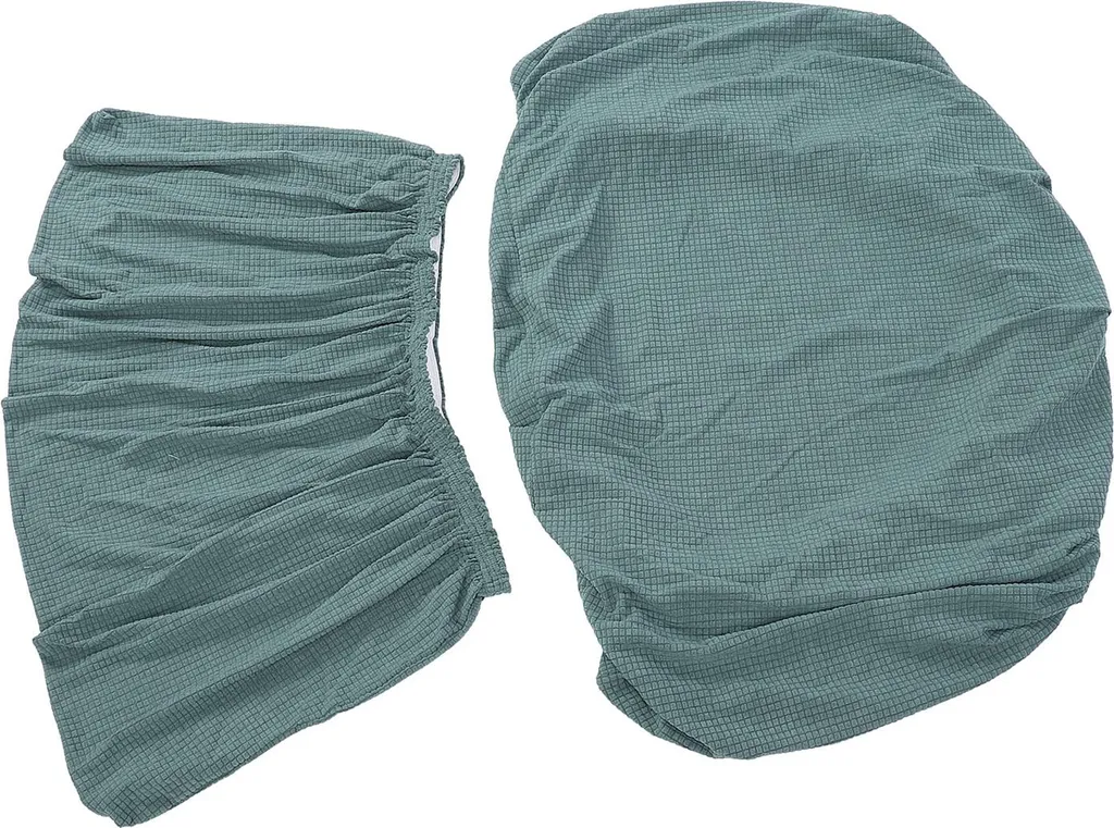 Housse de banquette RV imperméable verte en tissu élastique robuste