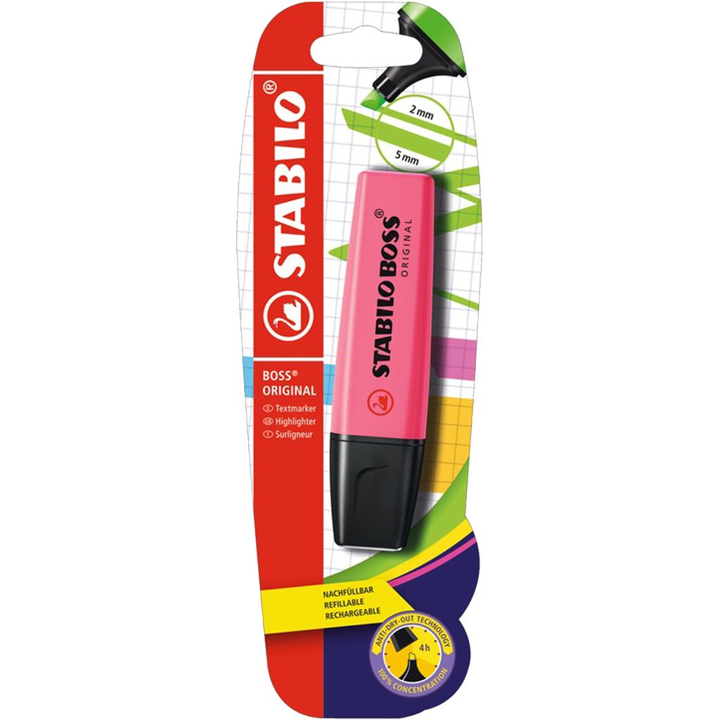 Evidenziatore - STABILO BOSS ORIGINAL - Penna singola - Immagine del prodotto 