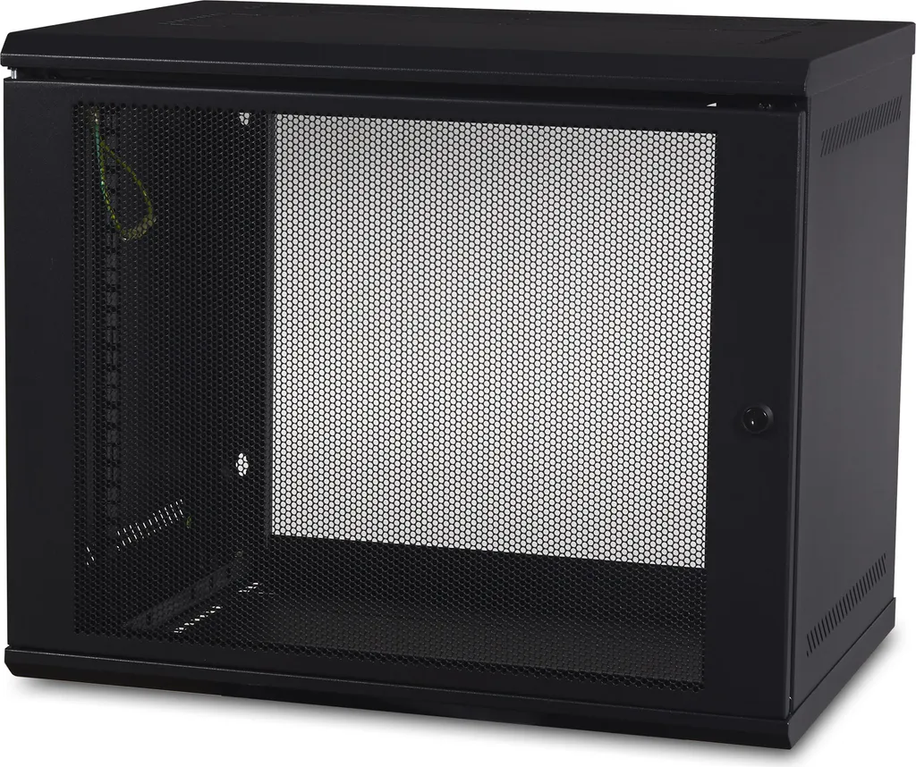 Rack Mural 9U APC NetShelter WX AR109 avec Porte Ventilée Sécurisée