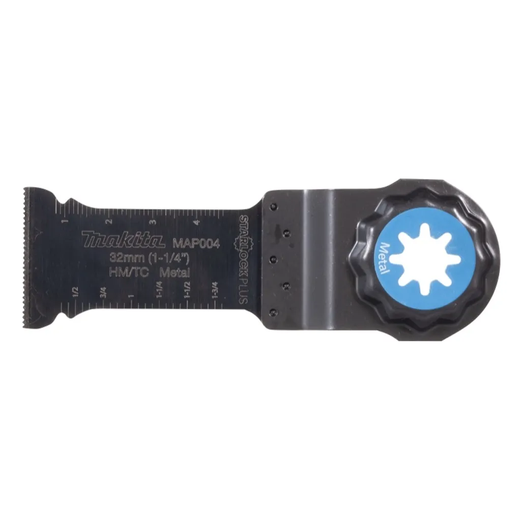 Lama Makita per taglio a tuffo TCT, 32 mm Starlock Plus - 23 TPI - TCT - MAP004 - Metallo