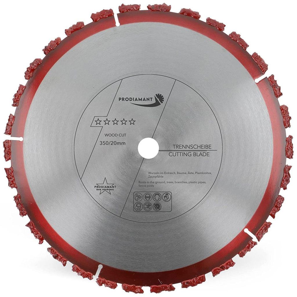 PRODIAMANT HM doorslijpschijf 350mm x 20mm voor hout en Productafbeelding 