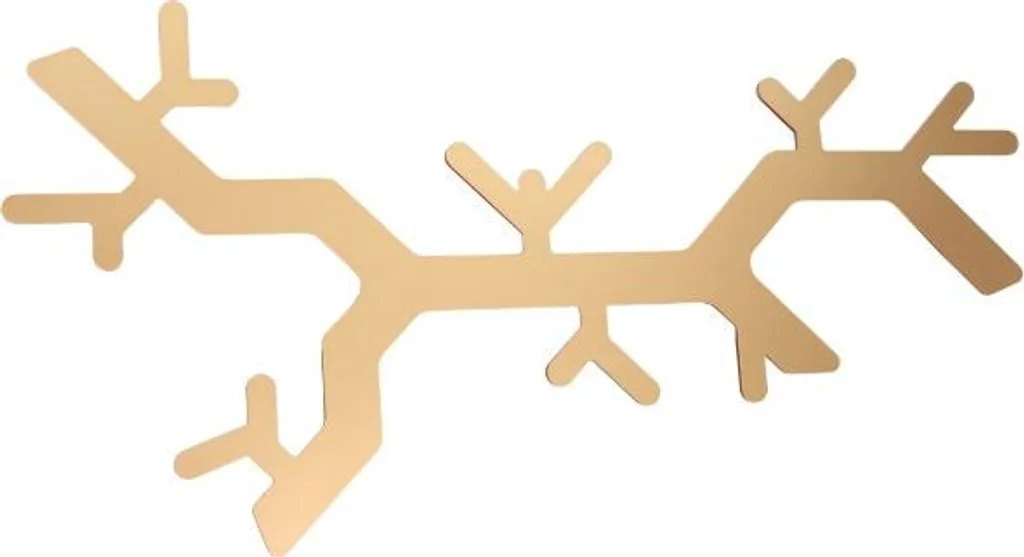 Appendiabiti WS10 TWIG Oro - Attaccapanni Design Albero Moderno 170cm