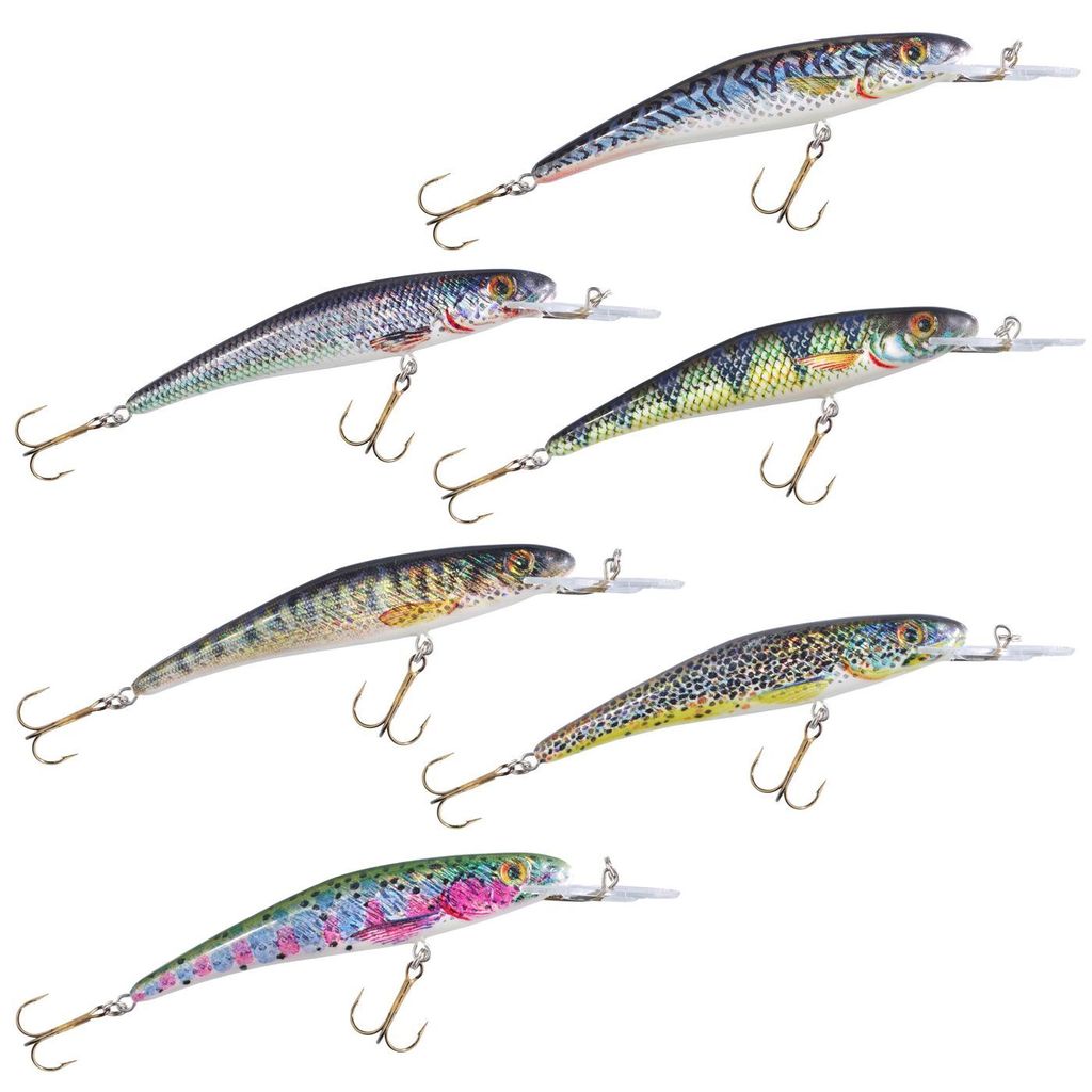 Balzer Matze Koch UV Booster Natur Medium Runner 11cm 11g - Wobbler, Farbe:Regenbogenforelle