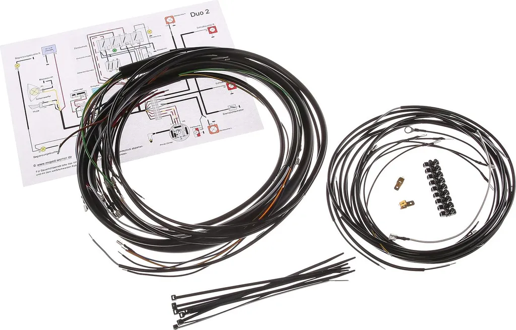 Cablaggio Set Duo 4/2, incluso schema elettrico