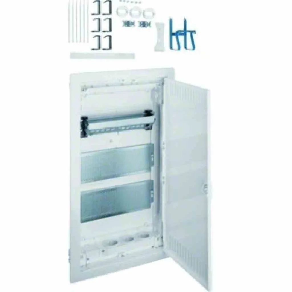 Coffret Électrique Encastrable Hager Volta VU36NW 36 Modules Blanc - 3