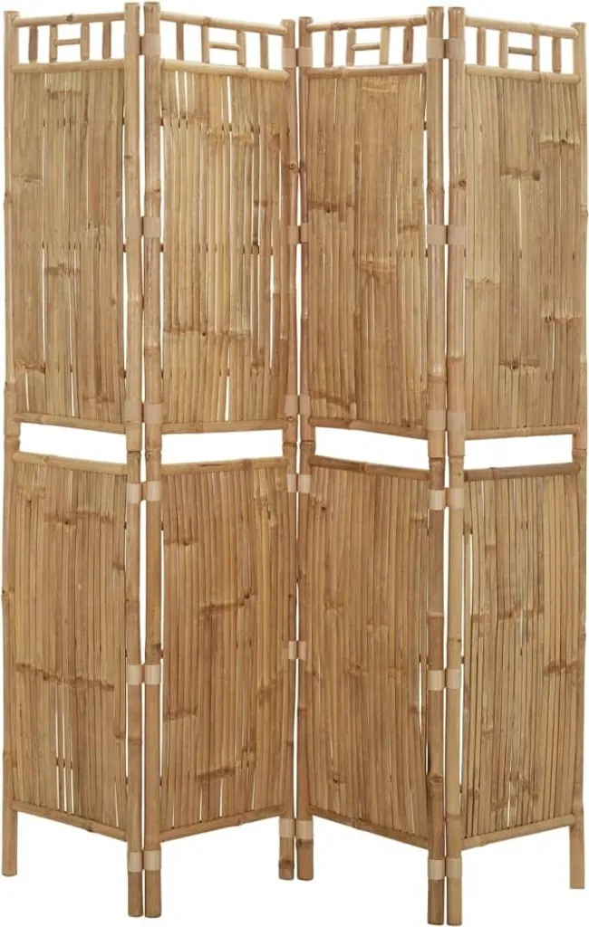 Séparation de pièce pour studio paravent bambou modulable 180cm - 2