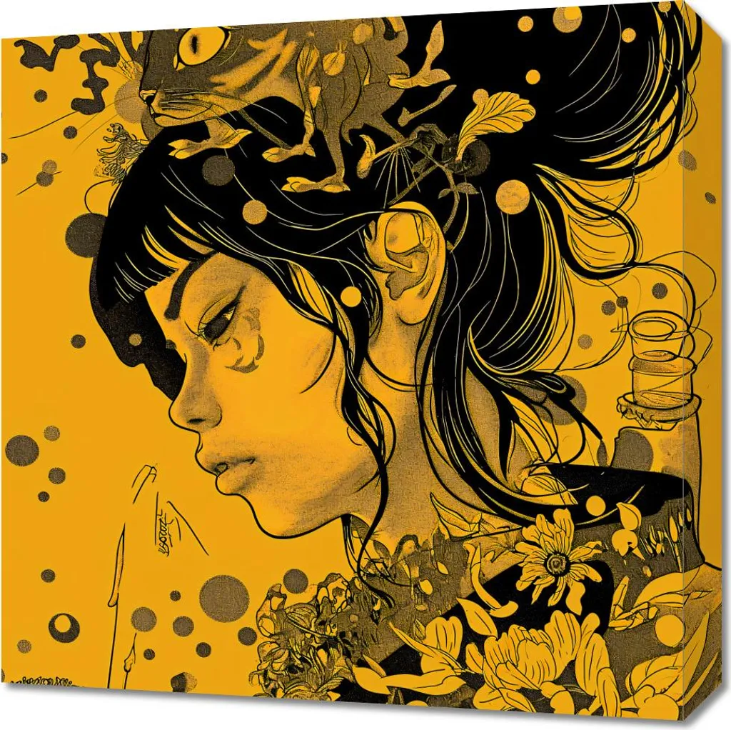 Quadro 50x50 cm Unità - Telaio in Legno Artigianale per Arredo Interni - 1