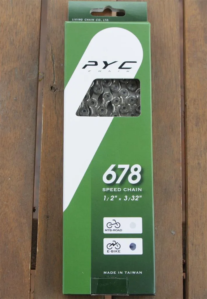 Chaîne de vélo électrique P8e maillons robustes transmission 8V