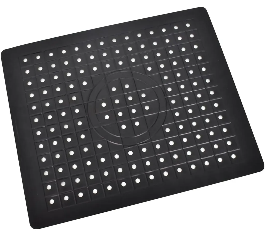 Tapis silicone antidérapant et découpable noir 31x26 cm, protection table