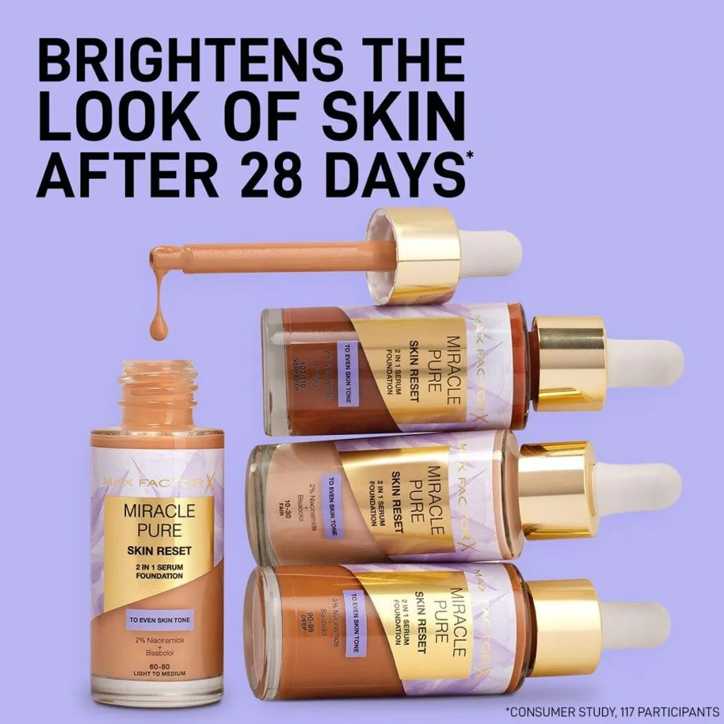 Max Factor Miracle Pure Viso: Trattamento Illuminante Professionale