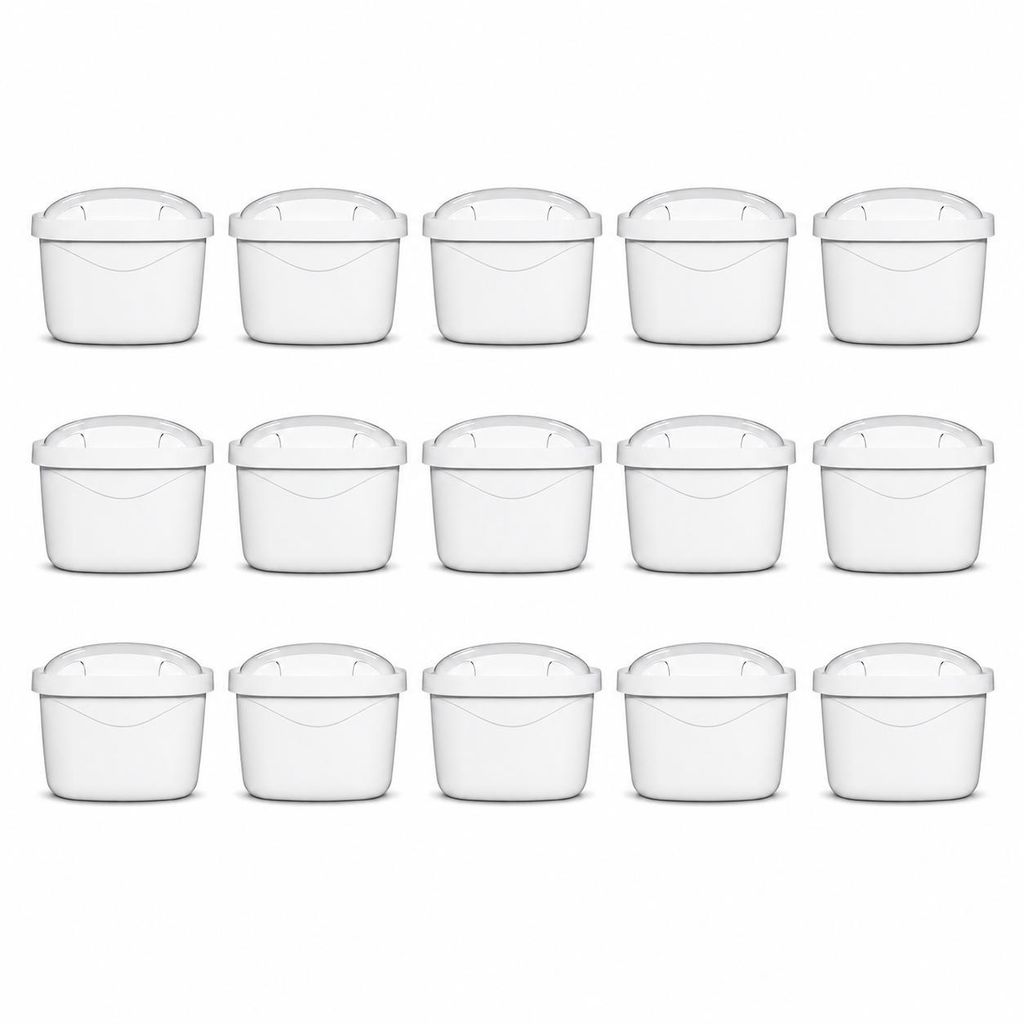 Sillar Wasserfilter 15er-Set – Ersatzkartuschen für Dafi, Produktbild 