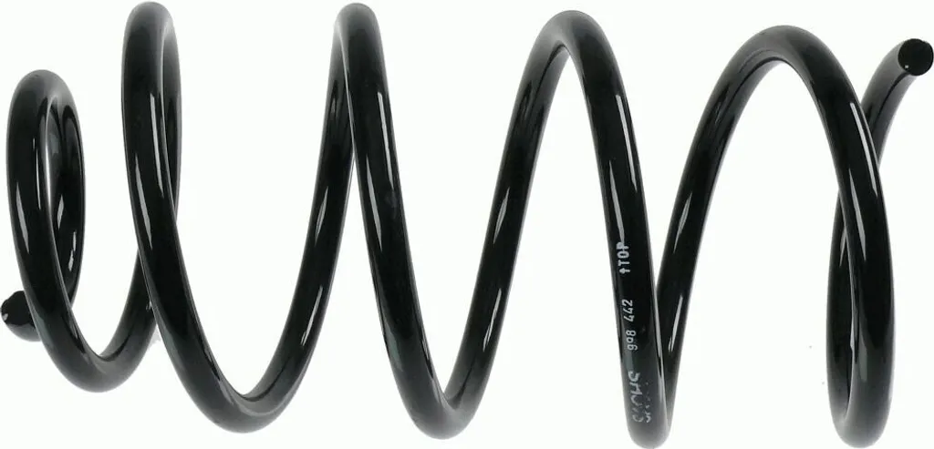 Ressort de suspension arrière SACHS 996 967 en acier spécial renforcé