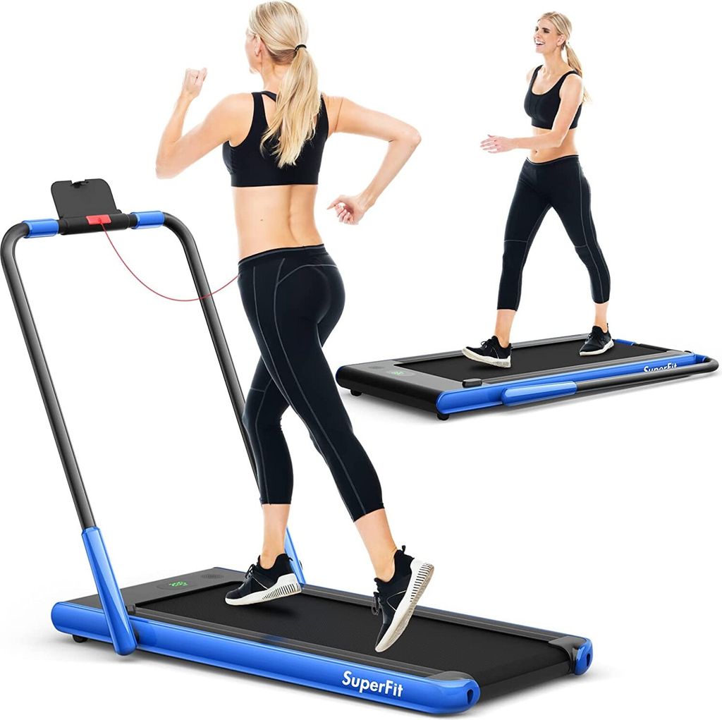 COSTWAY Tapis de course 2 en 1 avec APP & télécommande | Image du produit 