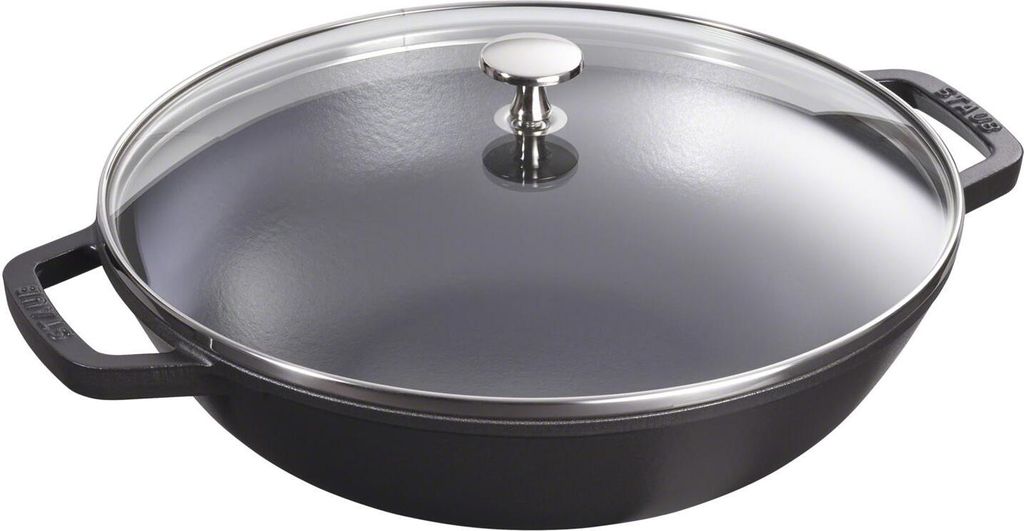 Staub Wok rond noir 30cm fonte Image du produit 