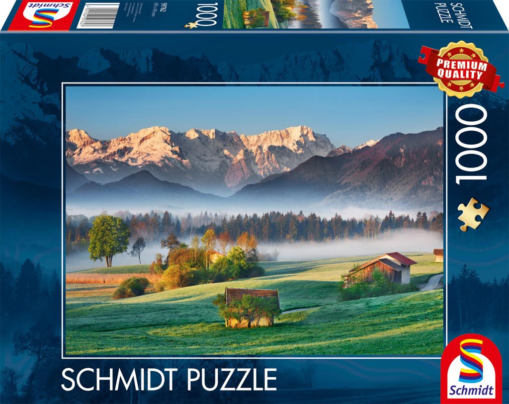 Puzzle 1000T Garmisch-Partenkirchen Murnauer Moos