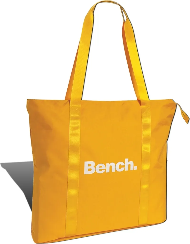 Petit Sac à Bandoulière en Nylon Jaune pour Femme et Homme par Bench