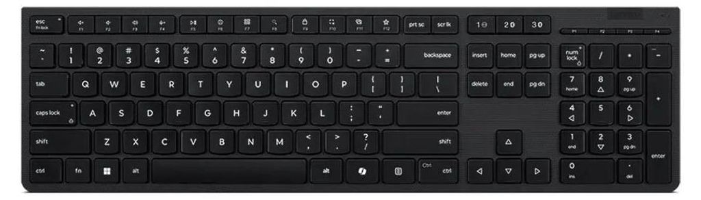Lenovo Idg Professional 4y41r64545 Funktastatur Schwarz Schwarz One Size