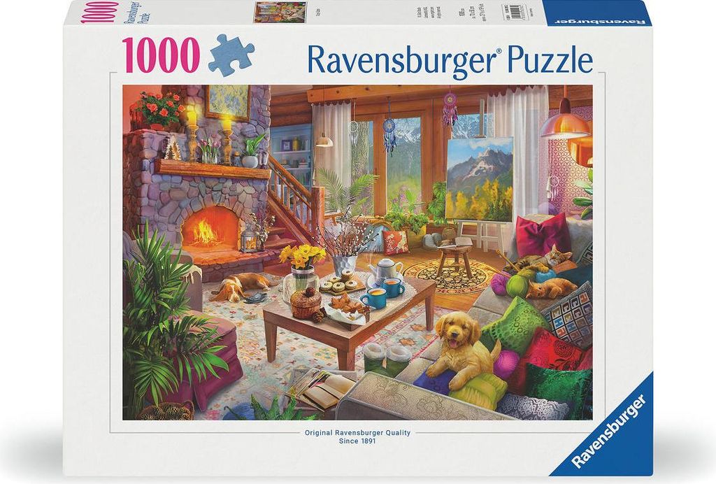 Ravensburger 12000293, 1000 kusů, Krajina, 14 rok/roky Obrázek produktu 