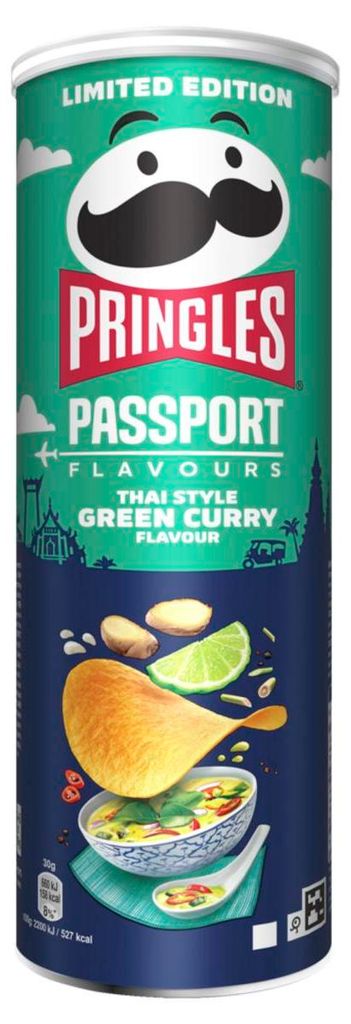 Pringles Thai Green Curry Tuba 165G Zdjęcie produktu 