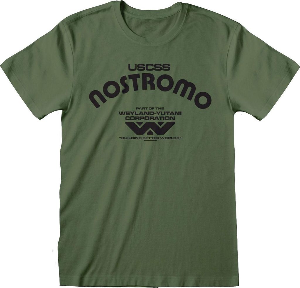 Alien T-Shirt Retro Nostromo Größe L