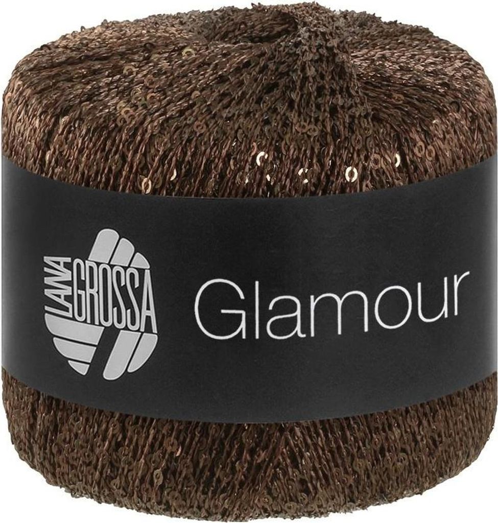 Lana Grossa - Glamour 0014 mokkabraun Produktbild 