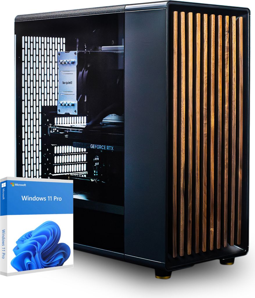 dcl24 Office CAD PC AMD Ryzen 7 7700X, RTX A2000, 64GB RAM, 2TB SSD, Business PC mit 8x5.4 GHz, WLAN, Windows 11 Pro PC für Grafikbearbeitung