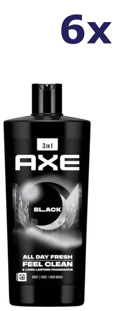 6x AXE Duschgel Black 700 ml Produktbild 