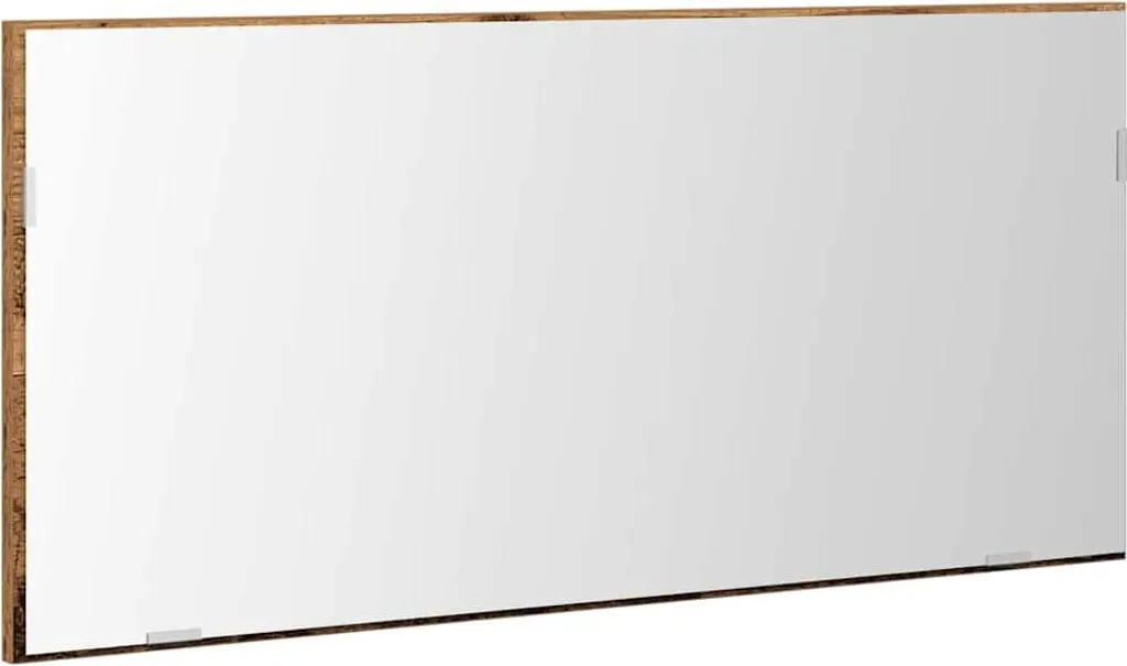 Specchio SYFAX Legno Vecchio 80x37 - Specchiera da Parete Verticale
