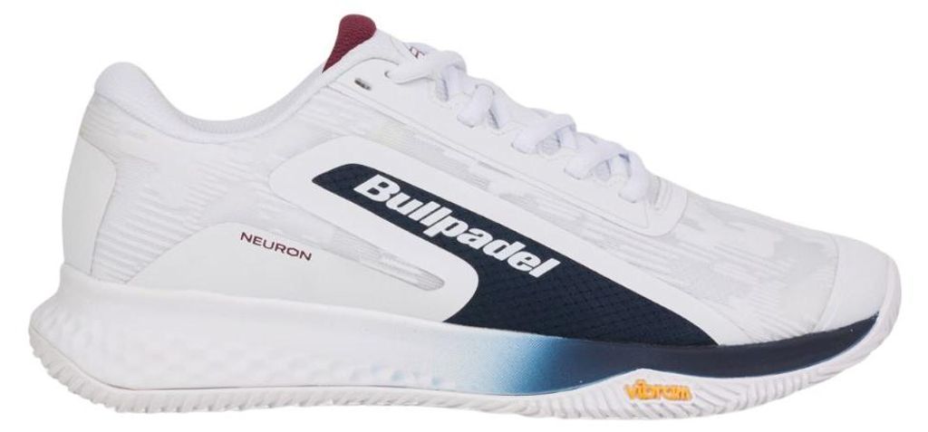 Bullpadel Padel-schoen Neuron Vibram 25i, heren, wit Productafbeelding 