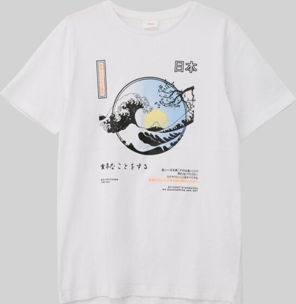 S. Oliver T-Shirt White 170/176