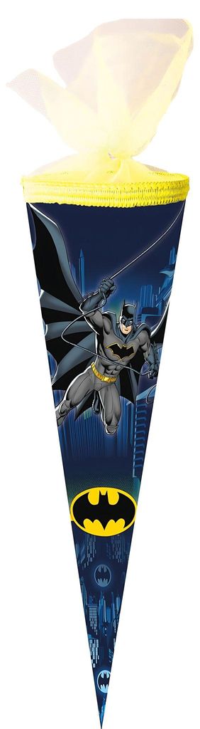 Nestler Schultüte Tüllv. 50 cm rund ForeverBatman WarnerB Produktbild 