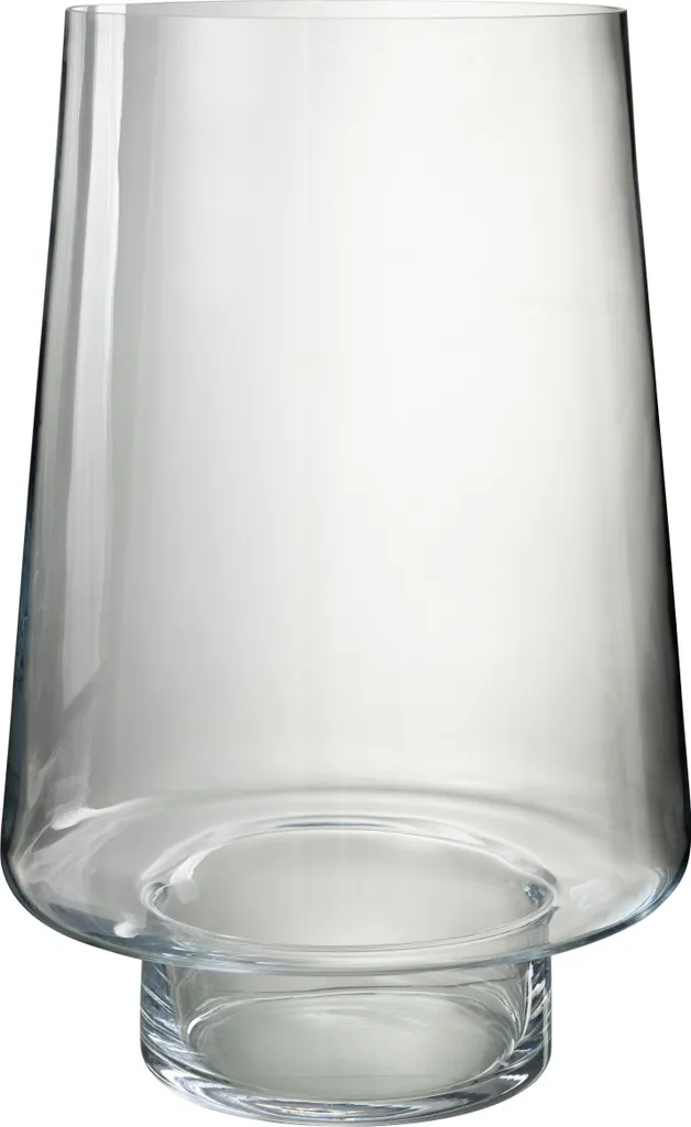 Photophore Oli J-Line en Verre Transparent Small - Lanterne de Table Chic