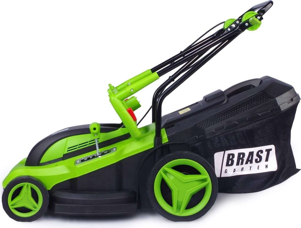 BRAST Elektro Rasenmäher Elektromäher 1800 Watt 38cm Produktbild 5