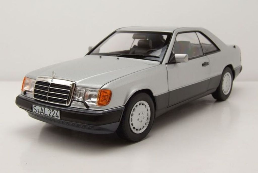 Norev 183880 Mercedes 300 CE-24 Coupe 1990 silber 1:18 Produktbild 