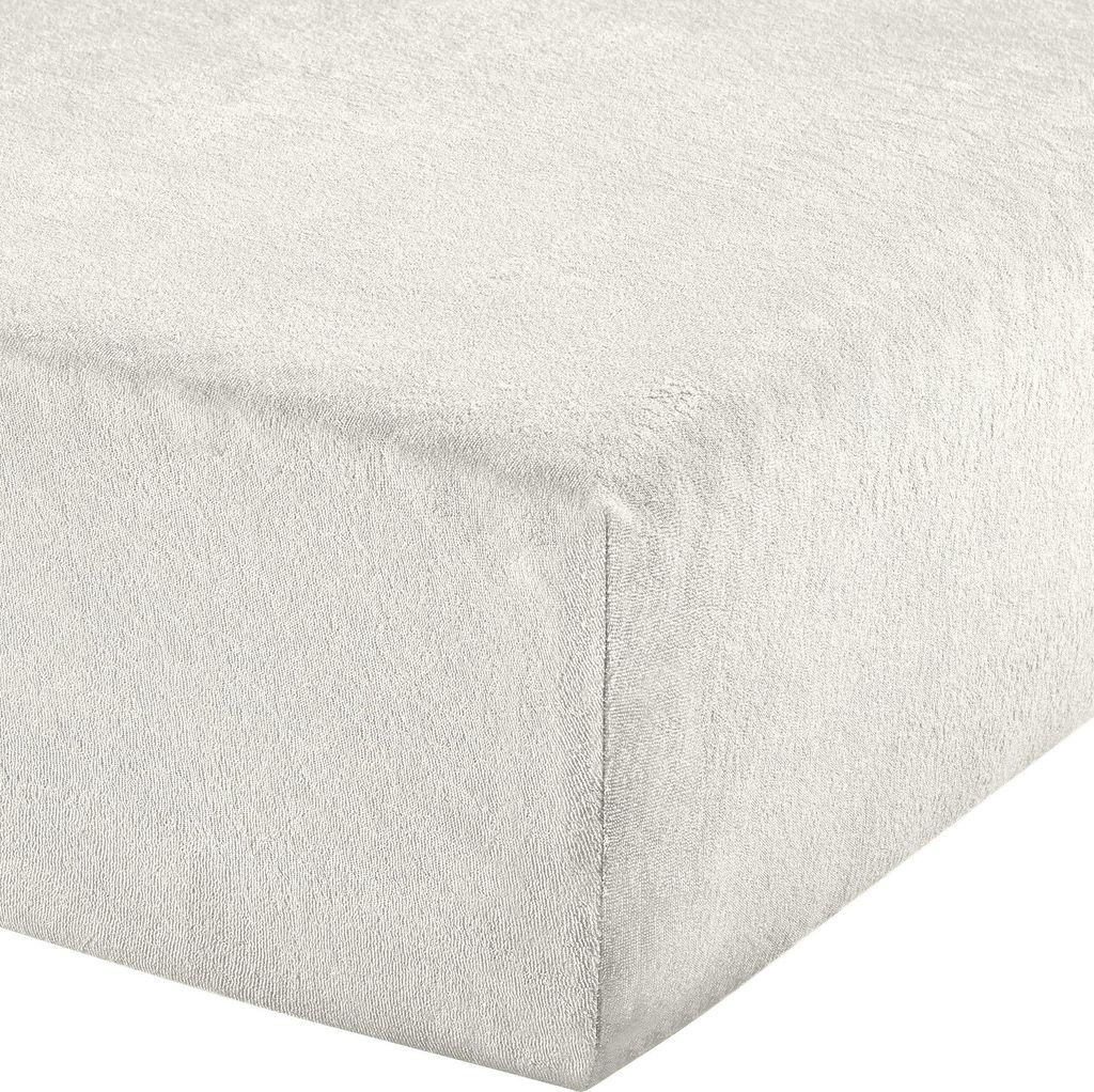 Erwin Müller Boxspring-Spannbettlaken Füssen" wollweiß 90x190 cm - 100x200 cm"