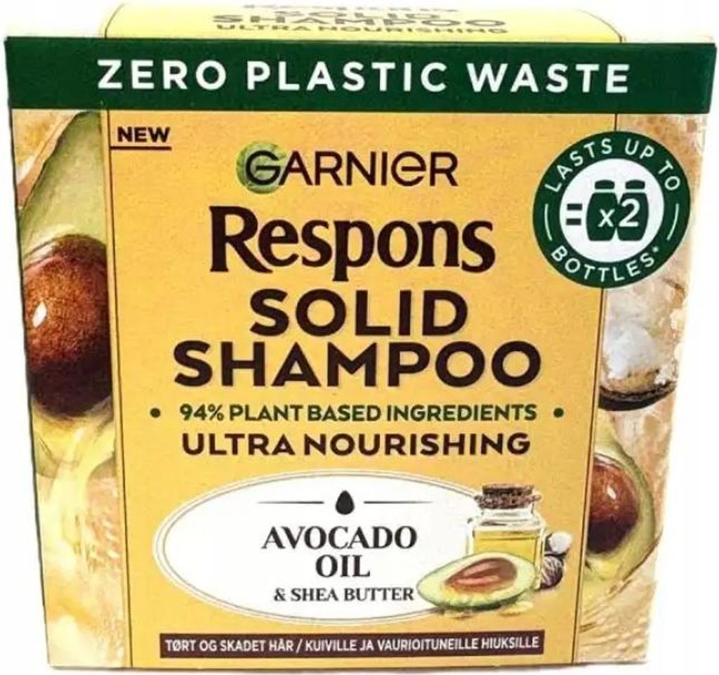 Garnier Haircare Szampon W Kostce Respons Olej Z Awokado Zdjęcie produktu 