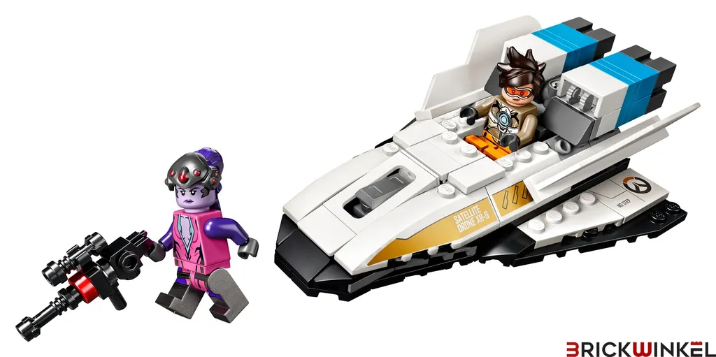 LEGO Overwatch 75970 Tracer vs. Widowmaker Ensemble de Combat Complet