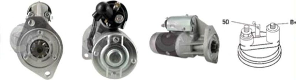 CASCO CST20119AS Starter Anlasser 2kW für NISSAN PICK UP (D21) 12V