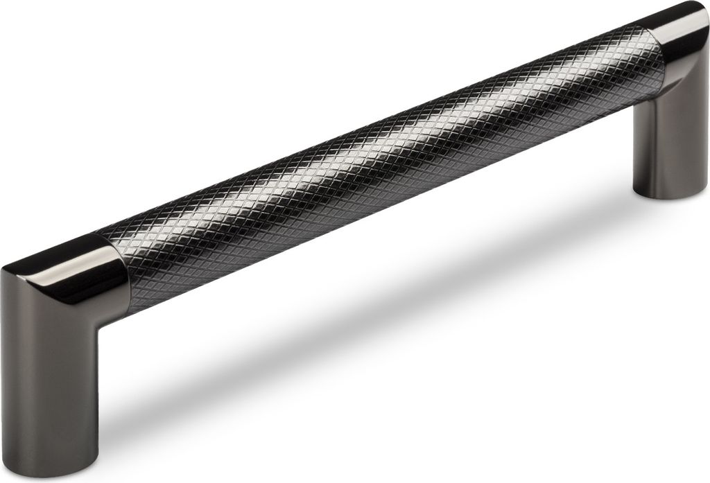 SOTECH Möbelgriff ARNOLD BA 160 mm Gunmetal / schwarz Produktbild 