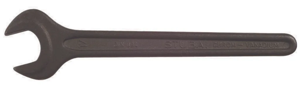 Clé DIN 894 STUBAI 55 mm en Chrome Vanadium avec finition noir-vert