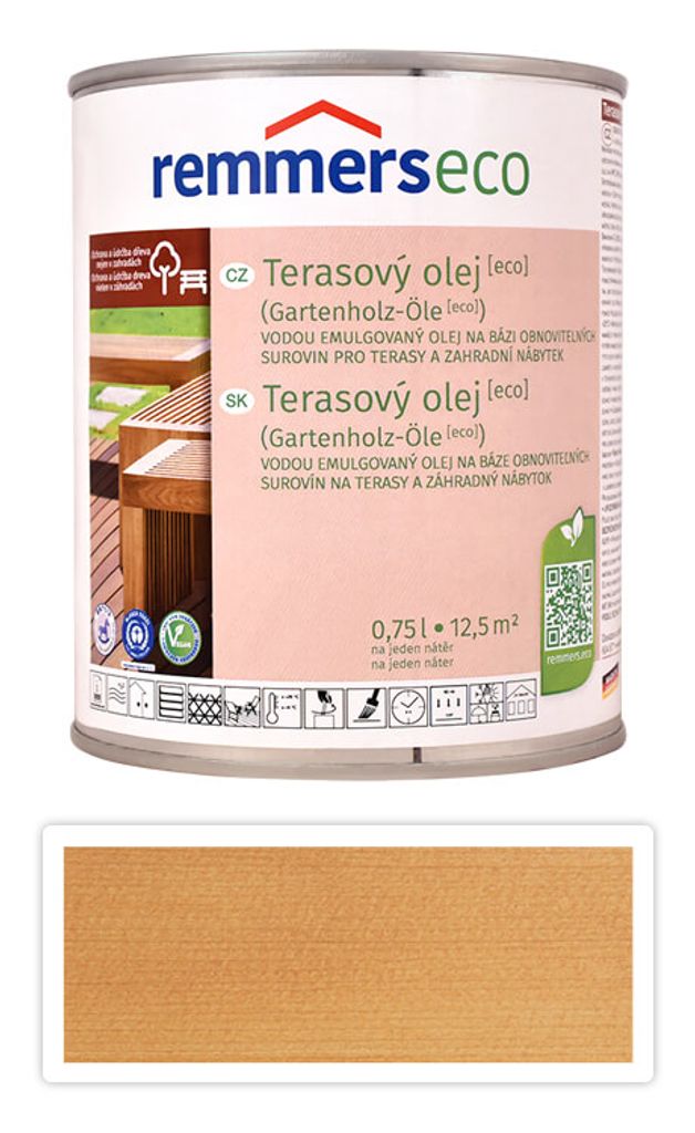 Remmers Garden Wood Oils Eco Larch Oil 0,75L Zdjęcie produktu 