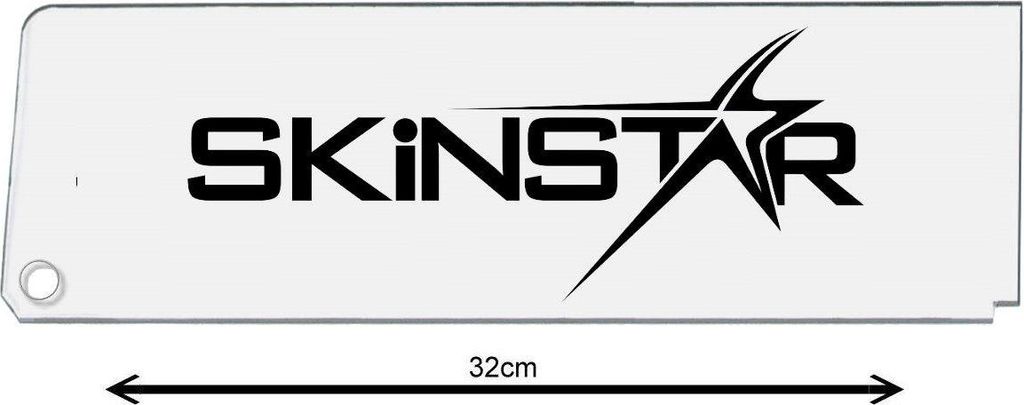 SKINSTAR škrabka na snowboard Plexi čepel škrabka na vosk 5 Obrázek produktu 