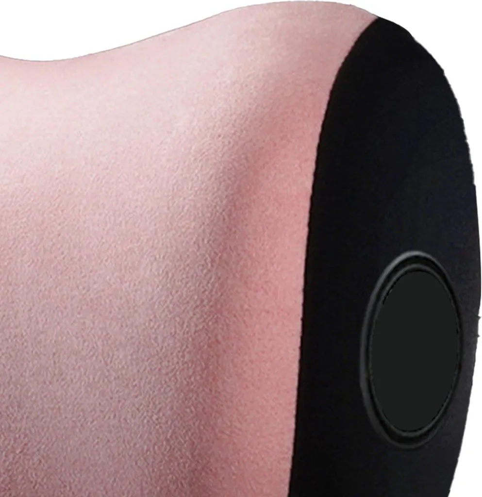 Cuscino Poggiatesta Auto In Memory Foam – 2 Pezzi, Nero – Supporto Cervicale Per Guida E Viaggi Lunghi – Universale, 26x18x10 Cm