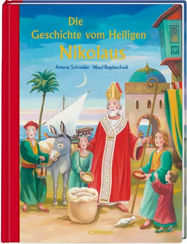 Histoire de Saint Nicolas Die Geschichte vom Heiligen Nikolaus pour l'Avent