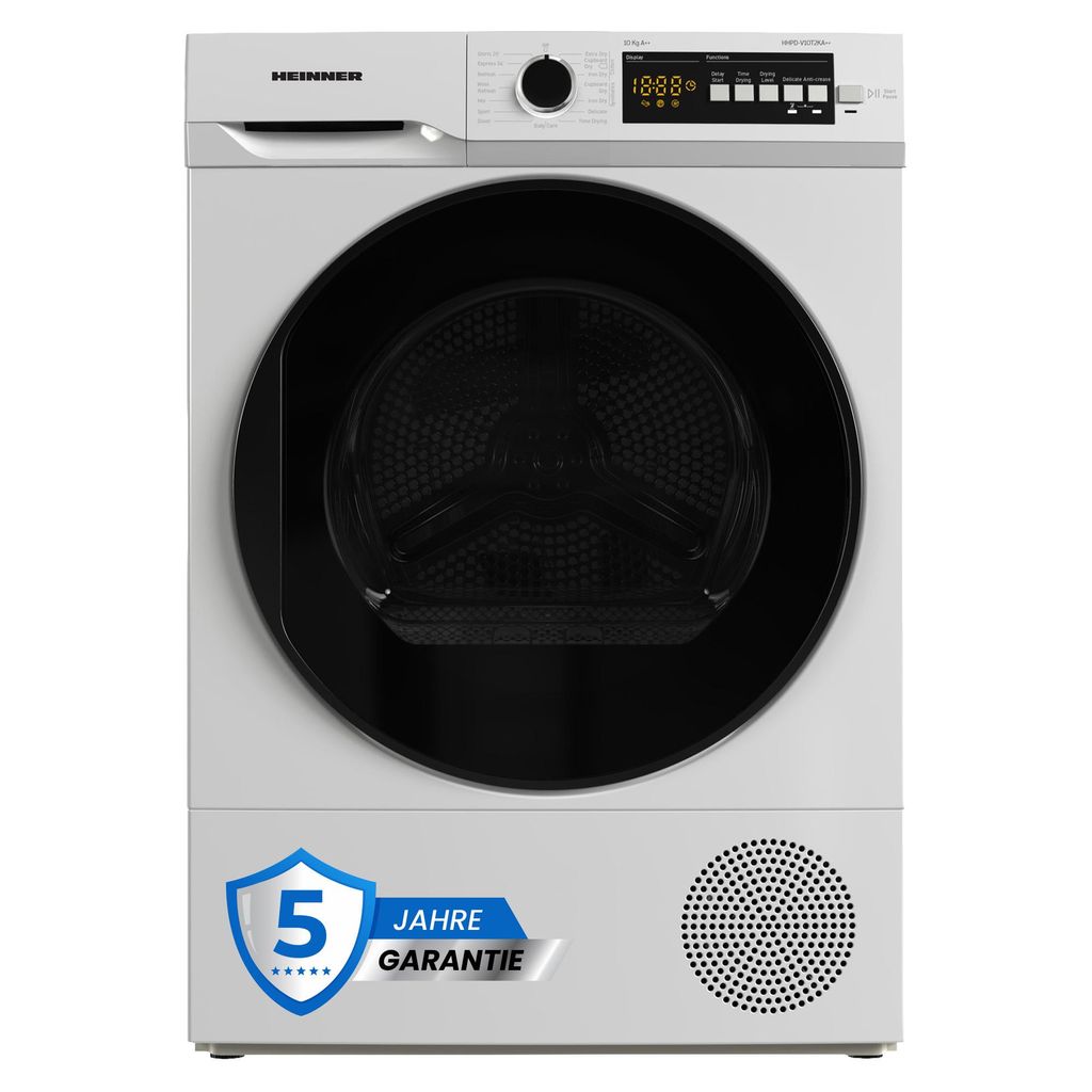Heinner HHPD-V10T2KA Wärmepumpentrockner 10 kg, Produktbild 