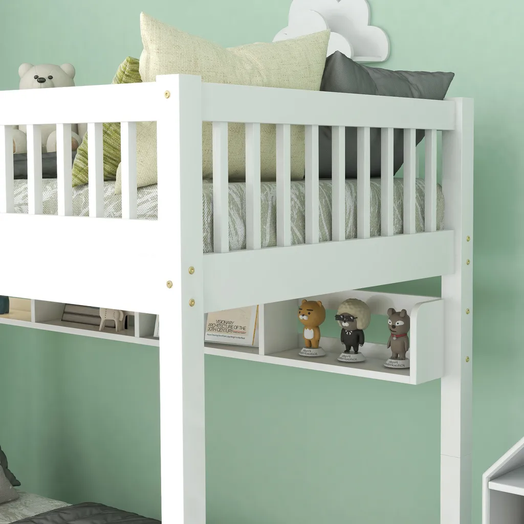 Lit superposé 90x200 pour ranger et dormir : solution complète avec tiroirs