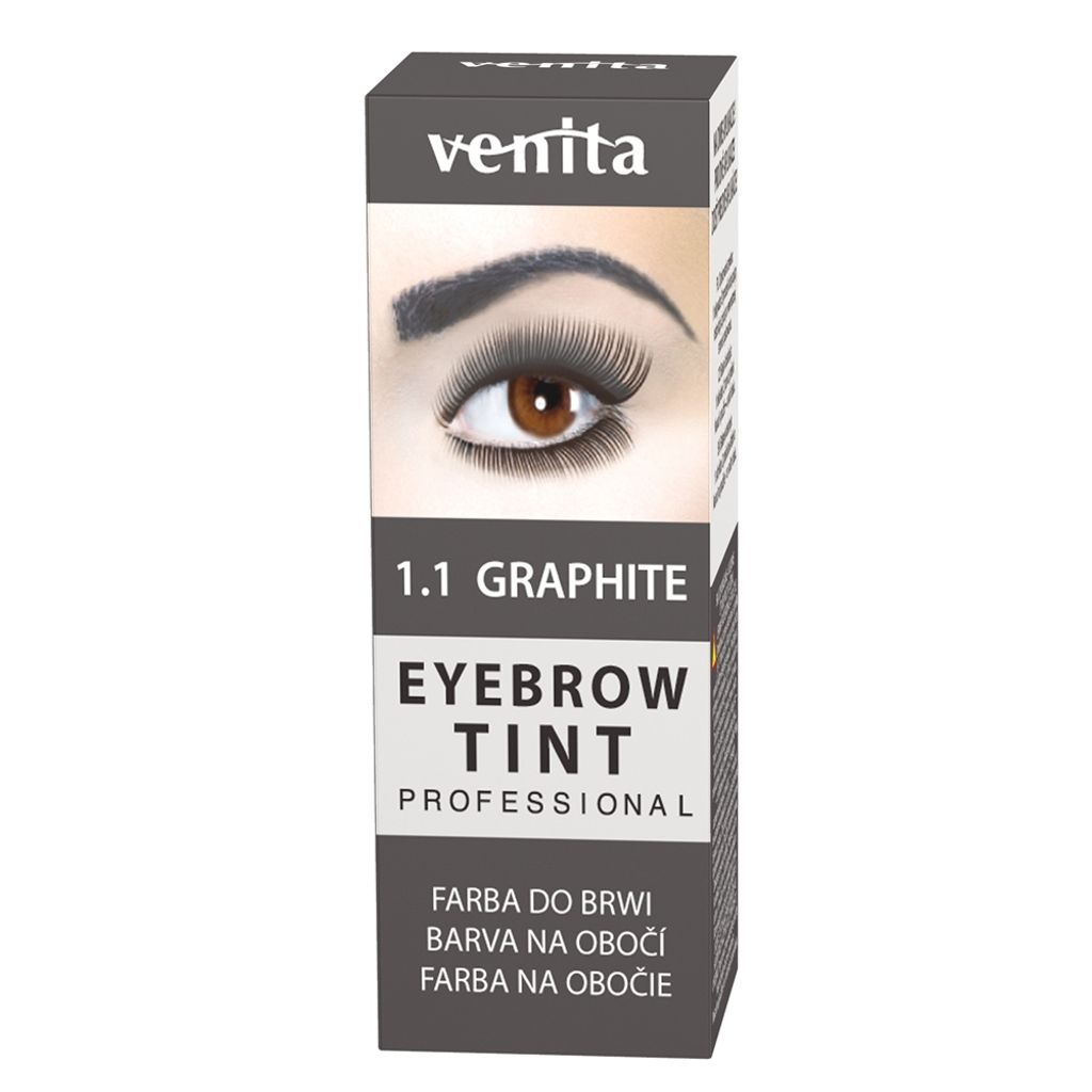 VENITA HENNA Traditional GRAPHITE for Eyebrows and Eyelashes 3ml